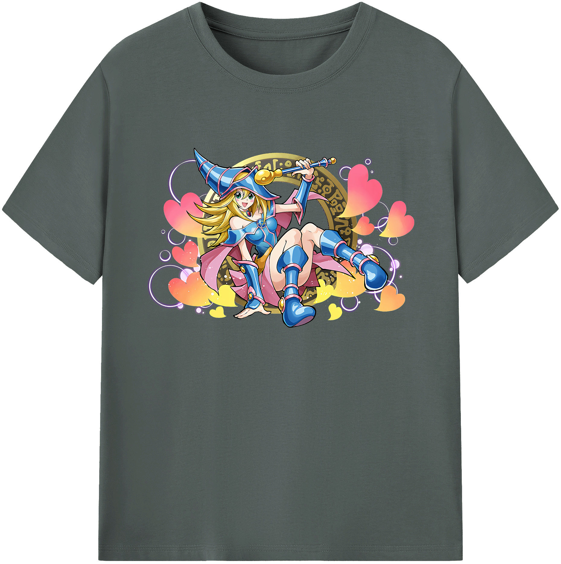 （画像用） 遊☆戯☆王 Yu-Gi-Oh! 綿100％ メンズ半袖Tシャツ｜肌触りやわらか＆通気性